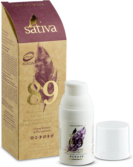 Сыворотка для восстановления липидного барьера и коррекции возрастных изменений кожи лица №89 | Serum | Sativa