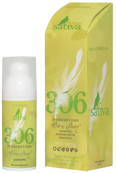 Крем-дезодорант «Цитрусовые стихи» №306 | Sativa