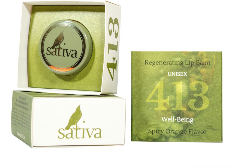 Бальзам для губ восстанавливающий №413 | Sativa