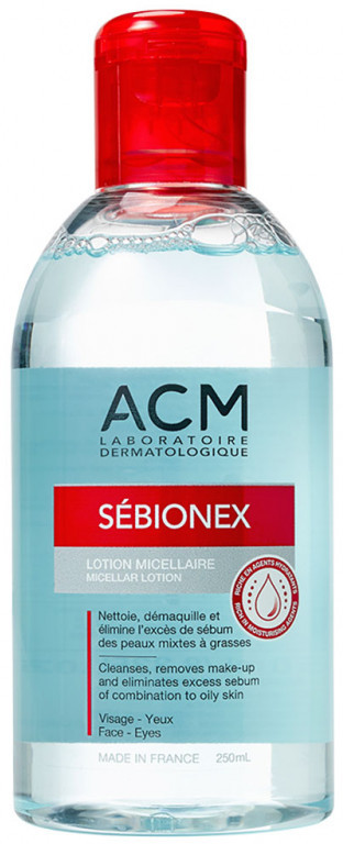 Мицеллярный лосьон очищающий для проблемной кожи | Себионекс | ACM Laboratoire Dermatologique