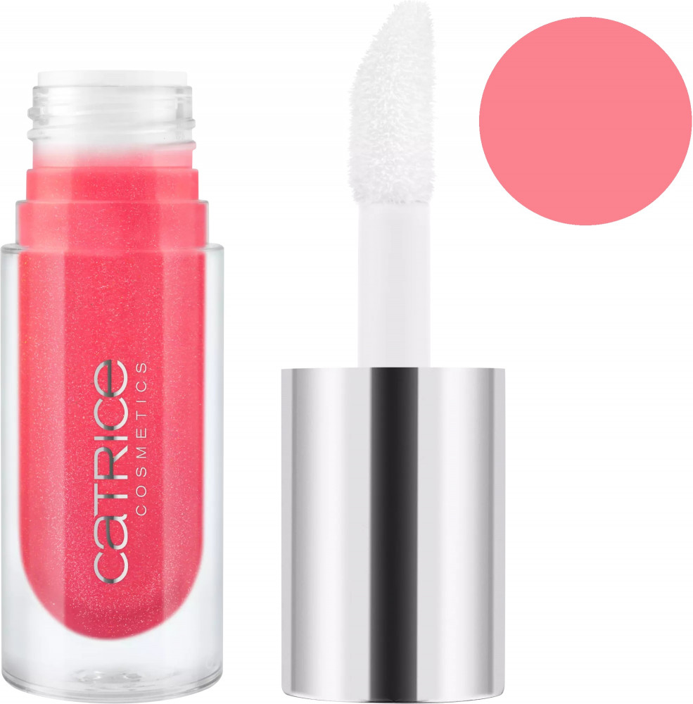 Масло для губ «Cherry Bomb», тон C02 Ruby Radiance | Eternal Red | Catrice
