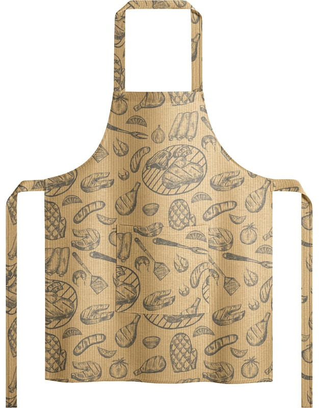 Фартук кухонный с карманом «Good food» | Good food | Guten Morgen