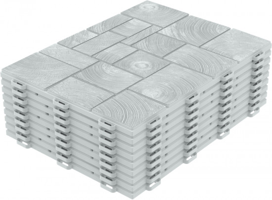 Плитка модульная садовая «Брус»