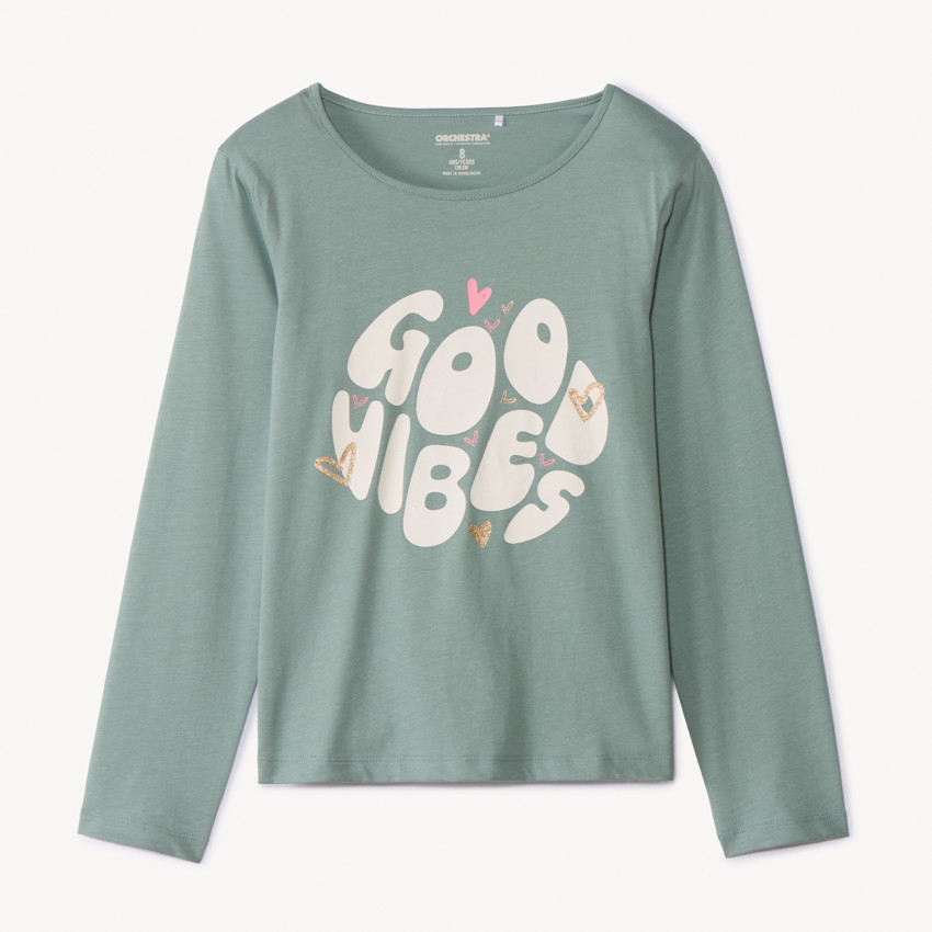 Лонгслив для девочек | ORCHESTRA