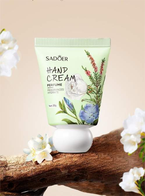 Увлажняющий крем для рук с ароматом «Silver Mountain Spring perfume Hand Cream» | SADOER