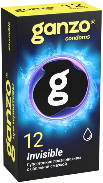 Презервативы супертонкие Invisible | Ganzo