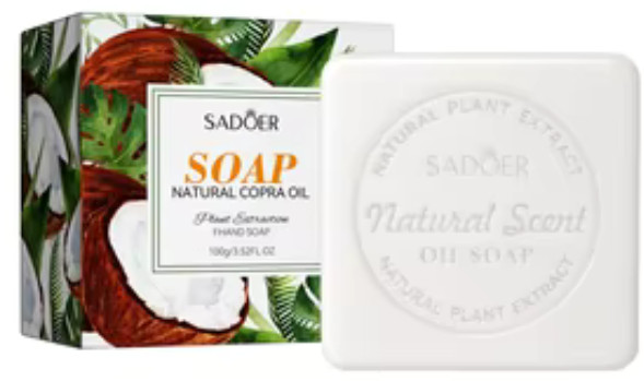 Мыло с эфирным маслом кокоса «Natural Coconut Oil Soap» | SADOER