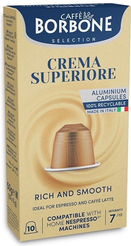 Кофе в капсулах | Crema Superiore | Caffè Borbone