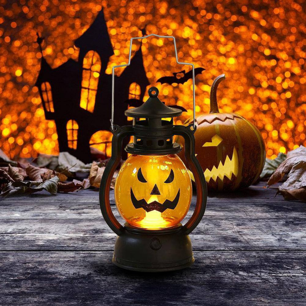 Декор с подсветкой «Фонарь с тыквой» | Halloween Collection