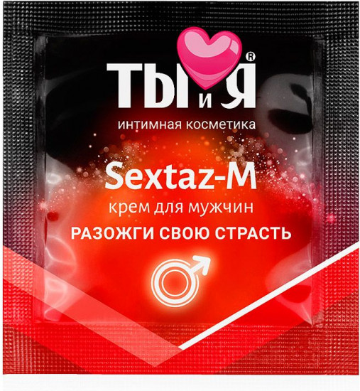 Крем возбуждающий для мужчин Sextaz-M