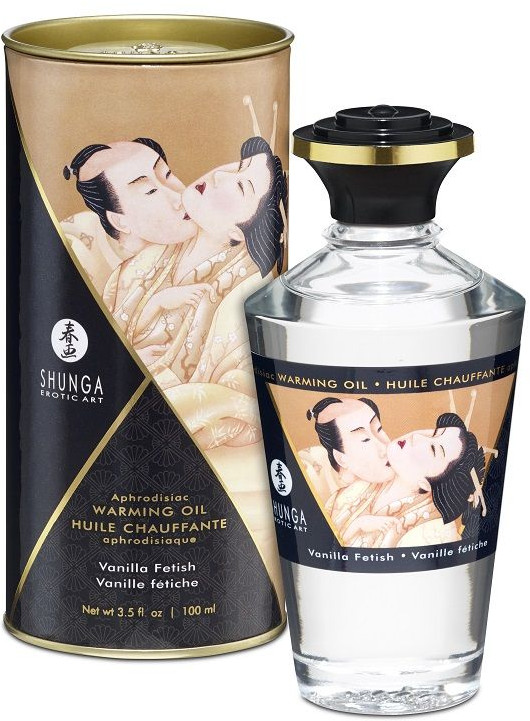 Масло массажное интимное с ароматом ванили | Shunga