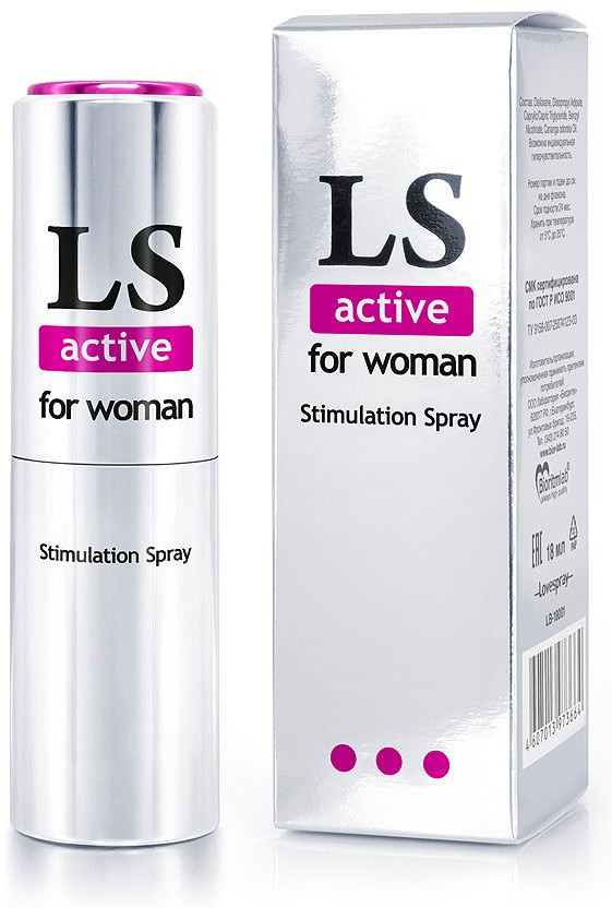 Спрей-стимулятор для женщин Lovespray Active Woman | Биоритм