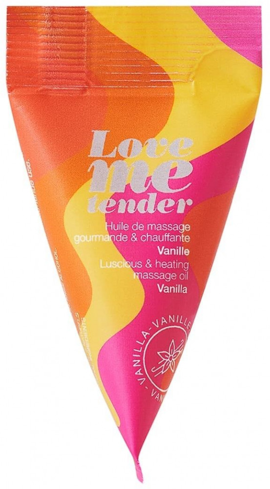 Масло массажное cъедобное согревающее с ароматом ванили Tender Vanilla | Love to Love