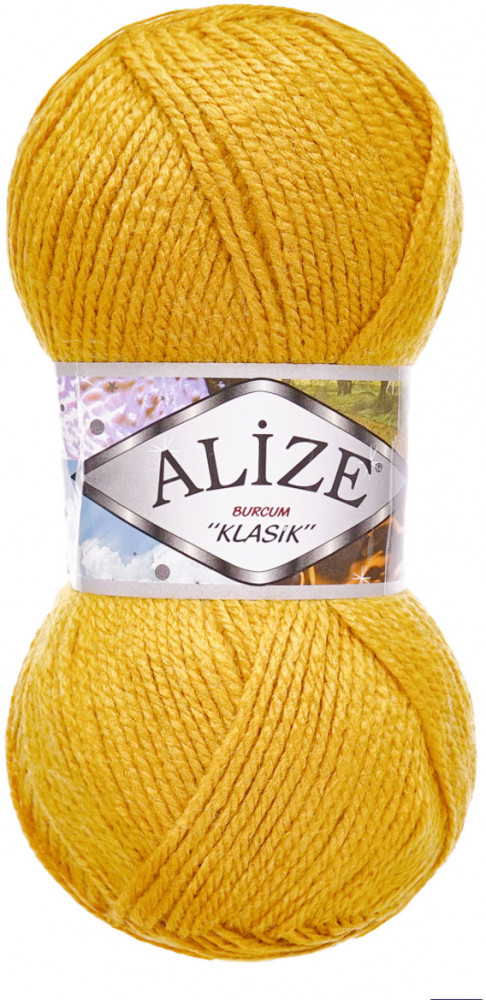 Пряжа для вязания «Burcum Klasik», цвет 2 шафран | Burcum | Alize