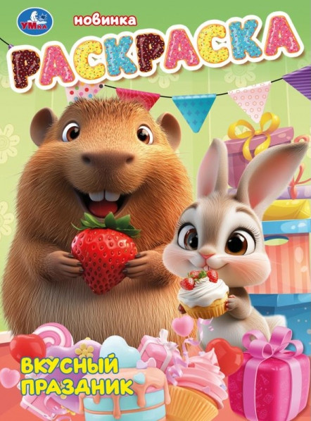 Раскраска «Вкусный праздник» | УМка