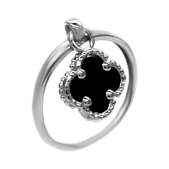 Кольцо из серебра с ониксом | Lucente Silver