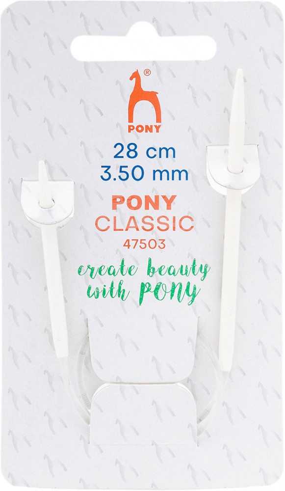 Спицы вязальные круговые «Classic» | Pony