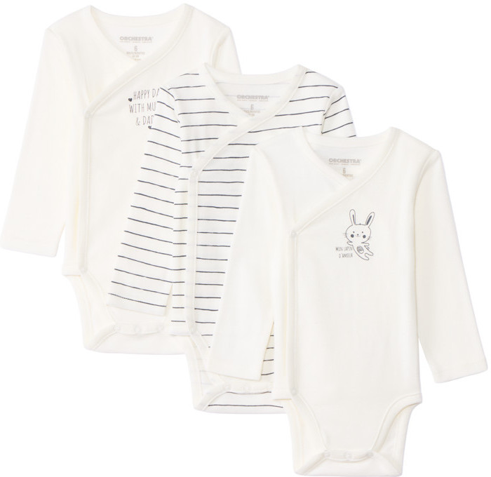 Комплект боди для девочек | ORCHESTRA