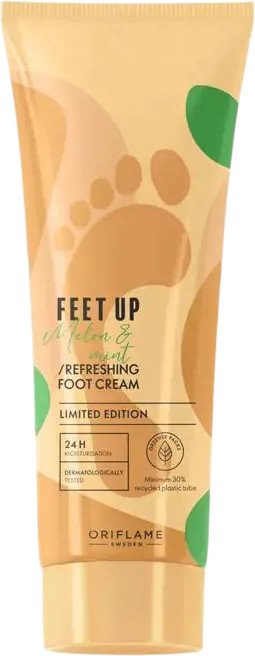 Освежающий крем для ног с дыней и мятой «Feet Up» | Oriflame Cosmetics