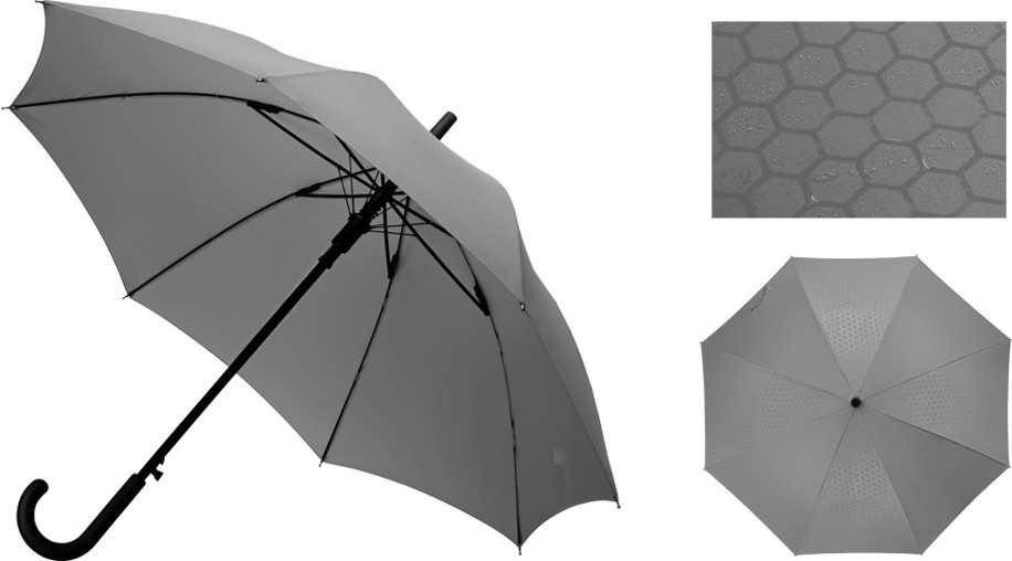 Зонт-трость с проявляющимся рисунком «Wetty»