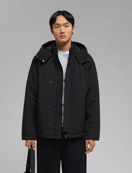 Куртка утепленная с капюшоном мужская | Finn Flare