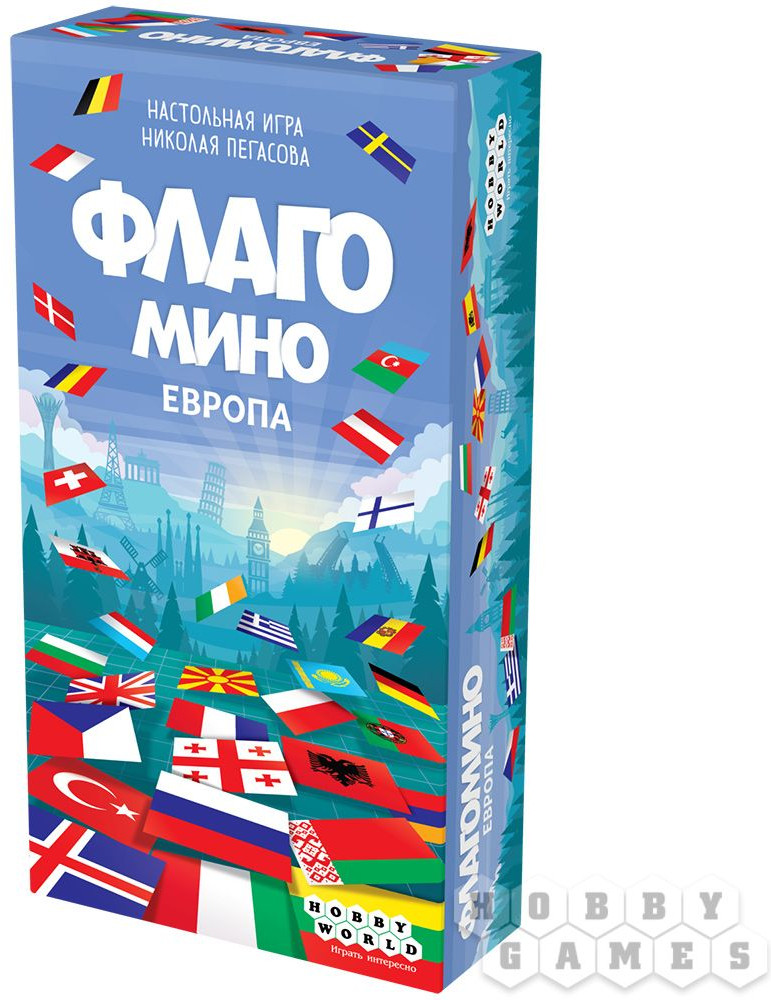 Игра настольная «Флагомино Европа» | Hobby World