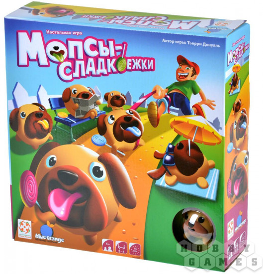 Настольная игра «Мопсы-сладкоежки»