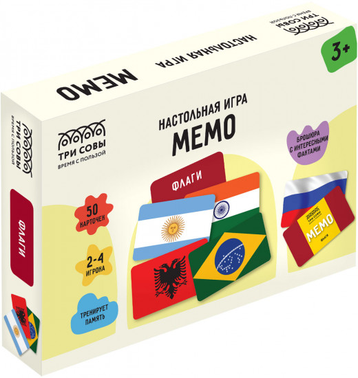 Игра настольная «Мемо. Флаги»