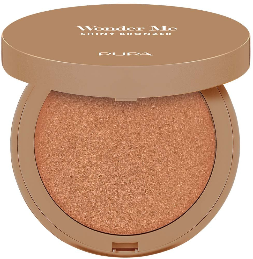 Бронзер для лица «Shiny Bronzer», оттенок 002 Medium Warm | Wonder Me | Pupa