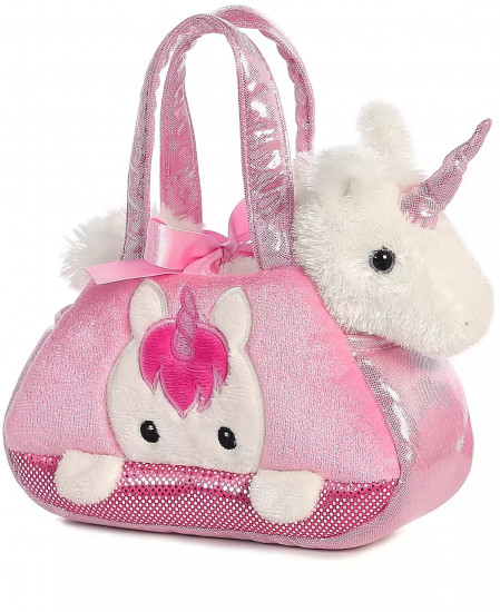 Игрушка мягкая «Единорог в сумке»