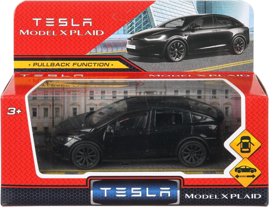 Машина инерционная «Tesla Model X Plaid» | Технопарк