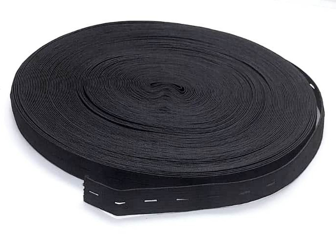 Резинка бельевая перфорированная