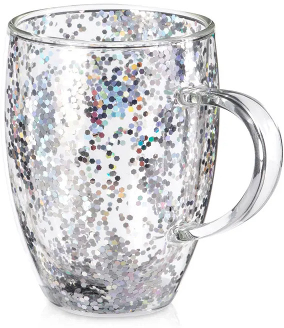 Кружка с двойными стенками с блестками | Eat & Bite Select