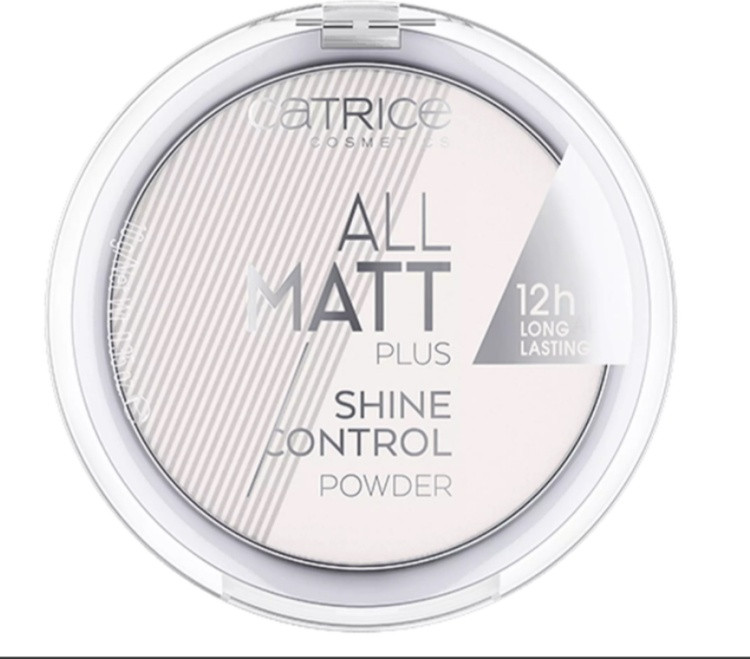 Пудра компактная для лица «All Matt Plus Shine Control Powder», оттенок 001 Прозрачный