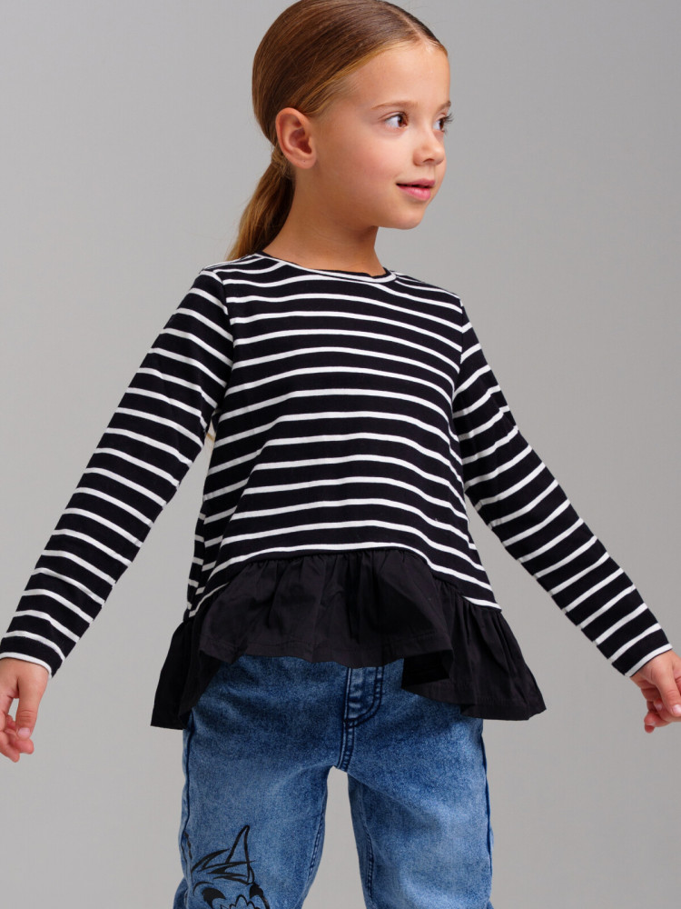 Лонгслив для девочек | PlayToday