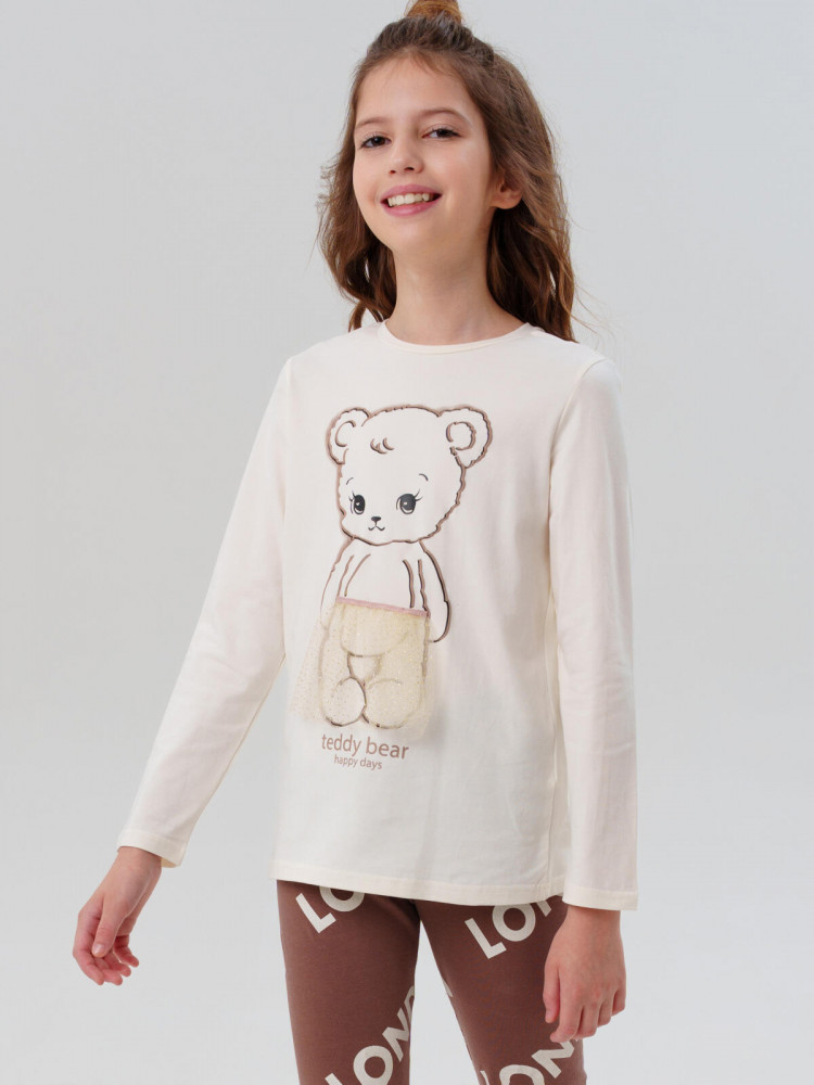 Лонгслив для девочек | PlayToday