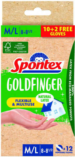 Набор перчаток одноразовых «Goldfinger»