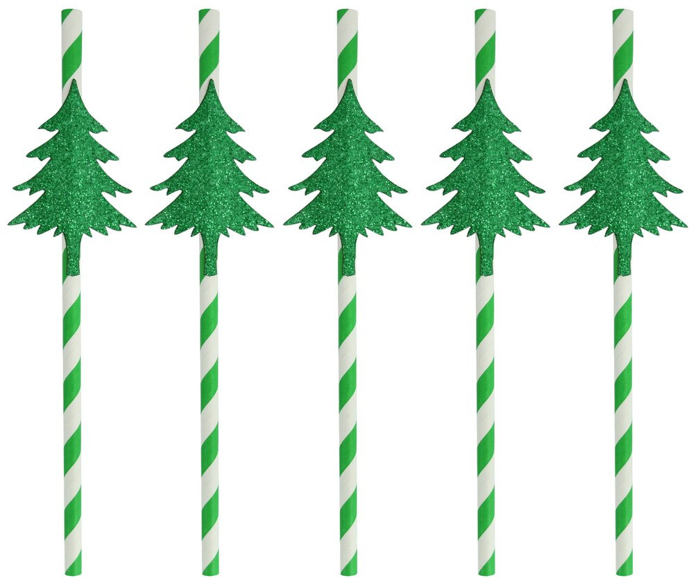 Набор трубочек для коктейля «Хвойный лес» | Мультидом Трейдинг