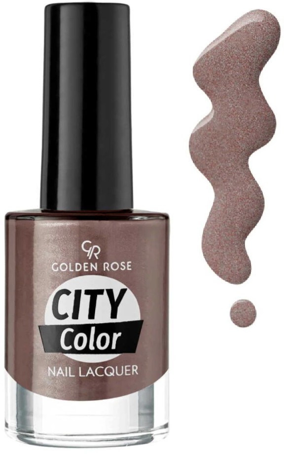 Лак для ногтей «City Color», оттенок 38 | Golden Rose