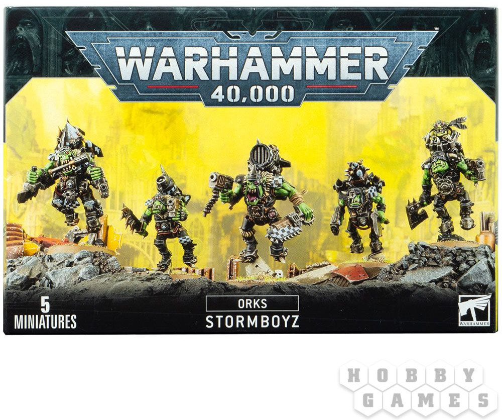 Набор фигурок-миниатюр «WH40K: Orks Stormboyz» | Warhammer | Games Workshop