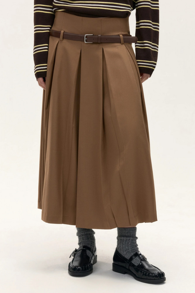 Юбка с ремнем женская | Befree