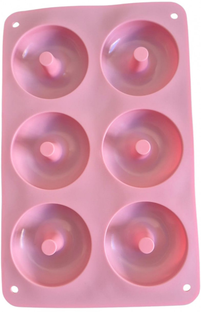 Силиконовая форма для выпечки пончиков