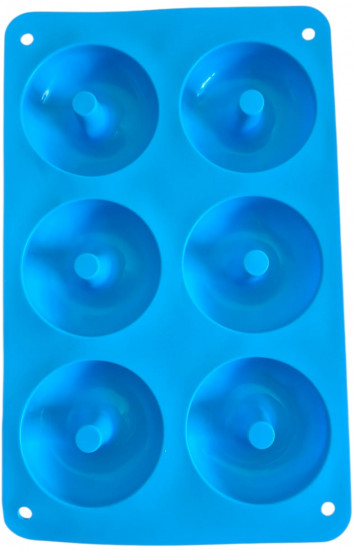 Силиконовая форма для выпечки пончиков