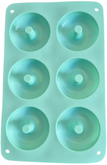 Силиконовая форма для выпечки пончиков