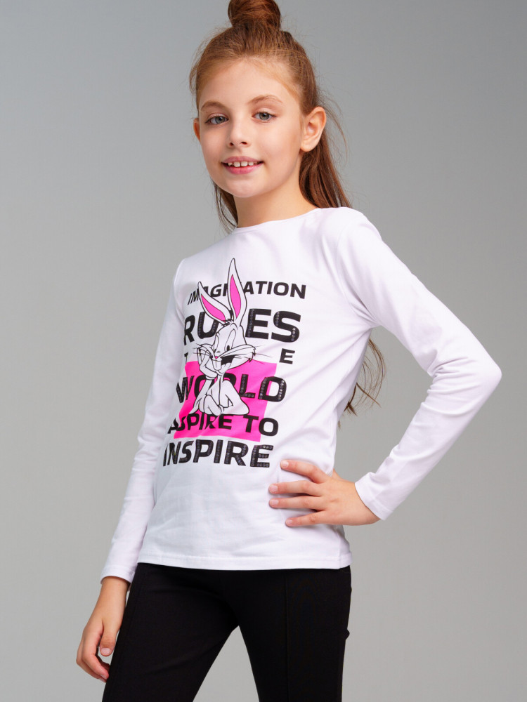 Лонгслив для девочек | PlayToday