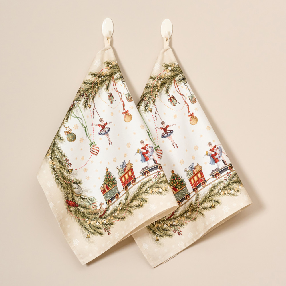 Набор полотенец кухонных «Щелкунчик» | Щелкунчик | Santalino