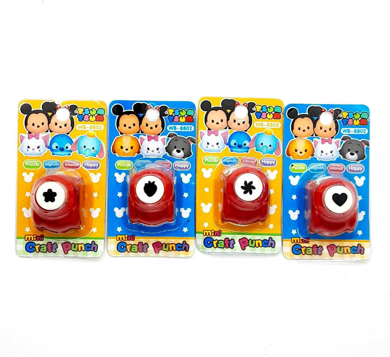 Набор дыроколов фигурных