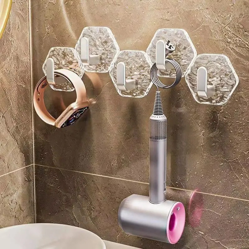 Набор крючков самоклеящихся «Ледяные кристаллы»