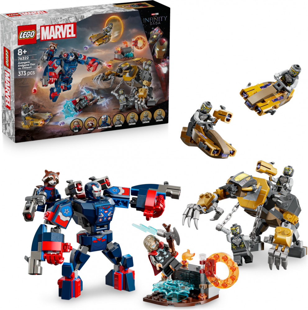 Конструктор Marvel 76322 Мстители: Финал. Тор против читателей. Avengers: Endgame Thor vs. Chitauri | LEGO Marvel | LEGO (ЛЕГО)