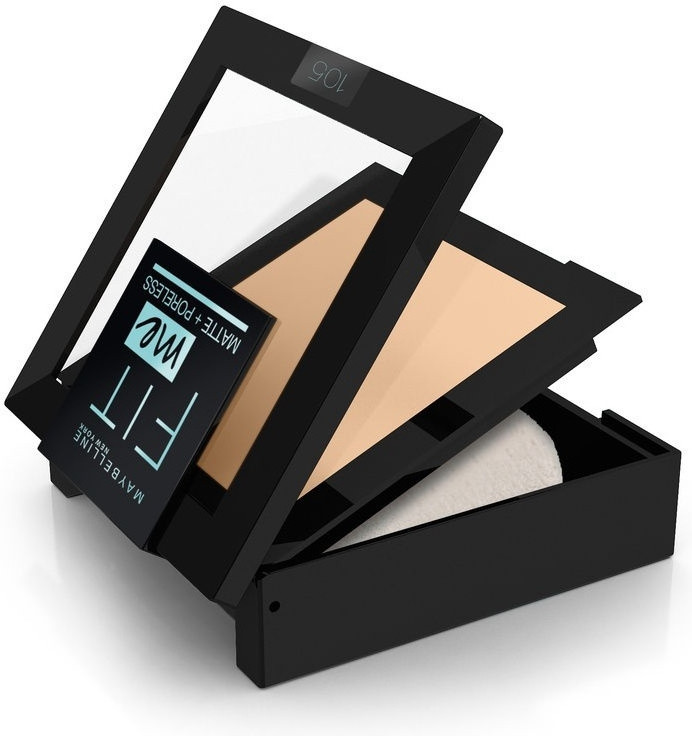 Пудра «Fit Me Matte Poreless», оттенок 105